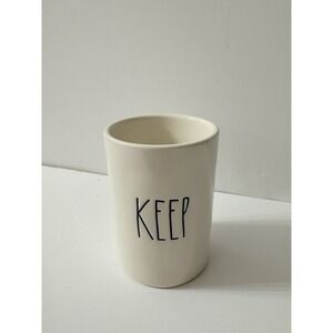 Rae Dunn Artisan‎ Collection "Keep" container/pencil holder